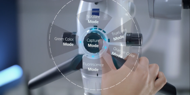 Cómo usar Mode Control en ZEISS EXTARO 300